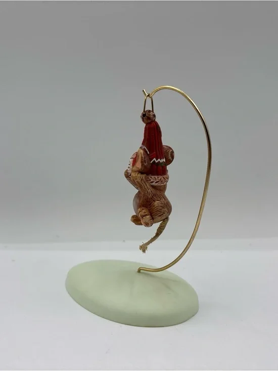 Hallmark Keepsake 1985 Vintage Merry Mouse Handcrafted Ornament - Picture 4 of 12
